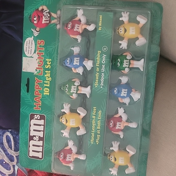 M&M'S Holiday Vintage Mm Christmas Lights New Poshmark